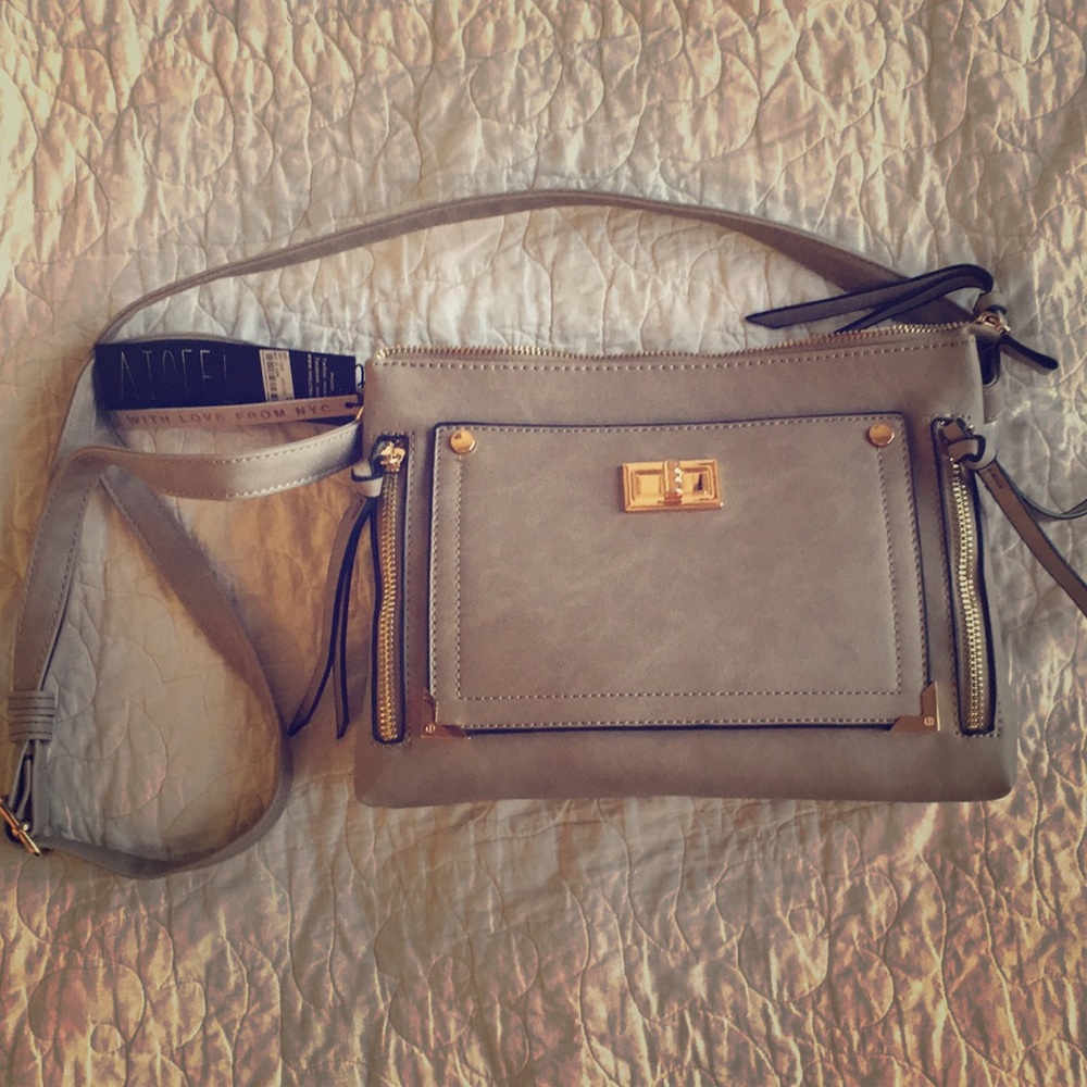 Gray Violet Ray crossbody